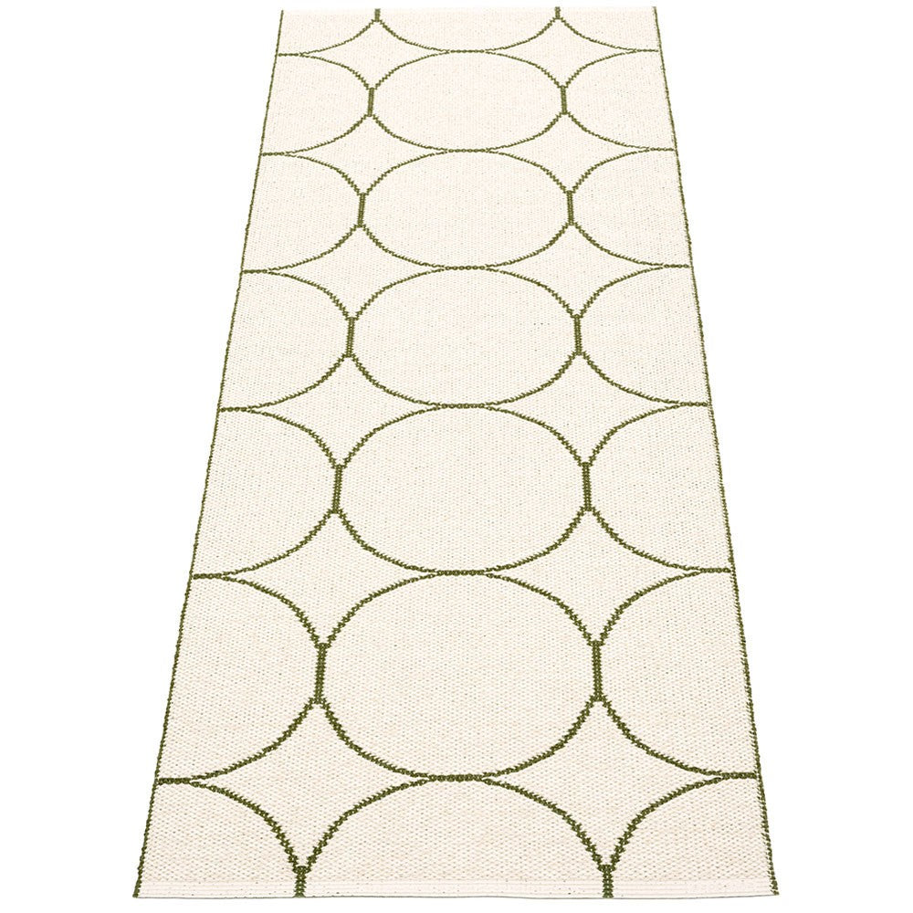 Pappelina Boo Runner - Dark Olive 70 x 200 cm Reverse