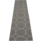 Pappelina Boo Runner - Charcoal & Linen 70 x 300 cm