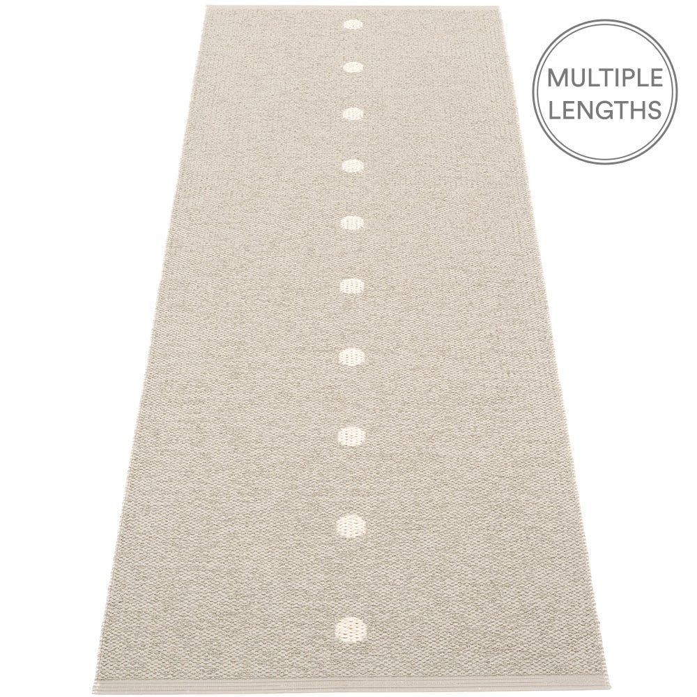 Pappelina Peg Runner - Linen & Vanilla 70 x 200 cm