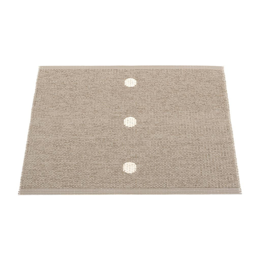 Pappelina Peg Small Mat -Dark Linen 70 x 60 cm