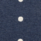 Pappelina Peg Small Mat - Dark Blue & Vanilla Detail