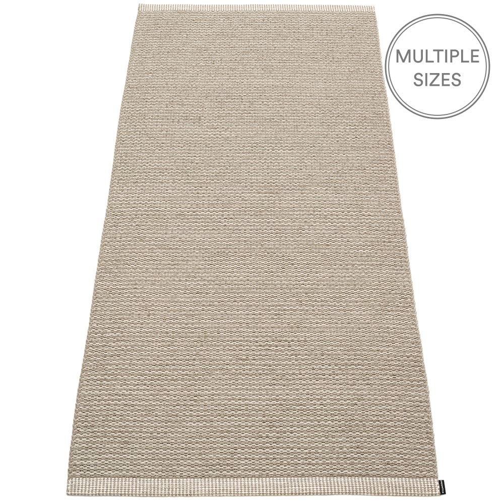 Pappelina Mono Runner - Dark Linen 85 x 260 cm