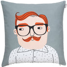 Spira Face Cushion Cover - Luke