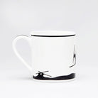 Ski Jumping Rabbit Mug By Ham 