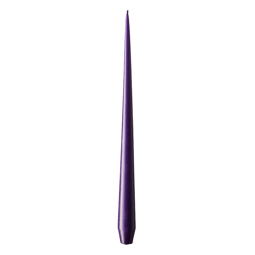 Ester & Erik 32 cm Tapered Candle - Amethyst 08