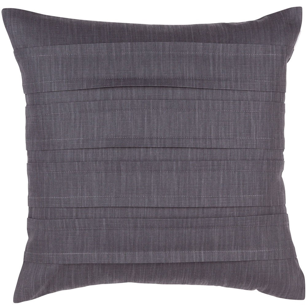 Spira Pleat Cushion Cover - Grey