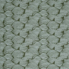 Scandinavian Fabric - Spira Wave Green Fabric Full 150cm Width