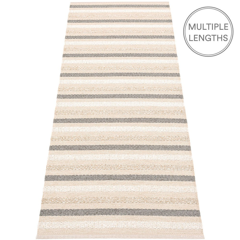 Pappelina Grace Runner - Cream - 70 x 200 cm