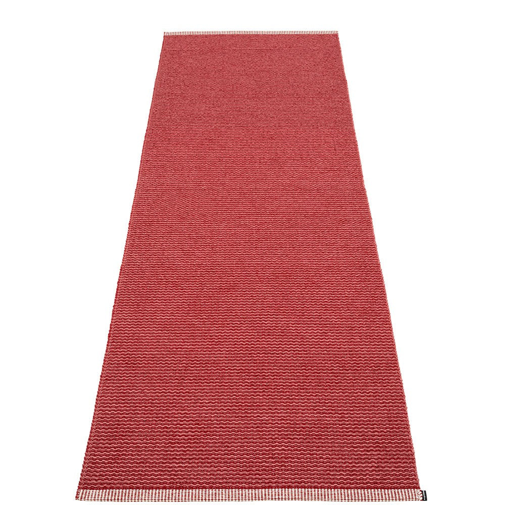 Pappelina Mono Blush : Dark Red Runner - 70 x 200 cm