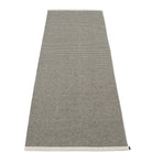 Pappelina Mono Warm Grey : Charcoal Runner - 70 x 200 cm