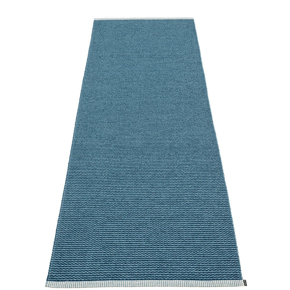 Pappelina Mono Ocean Blue : Dove Blue Runner - 70 x 200 cm