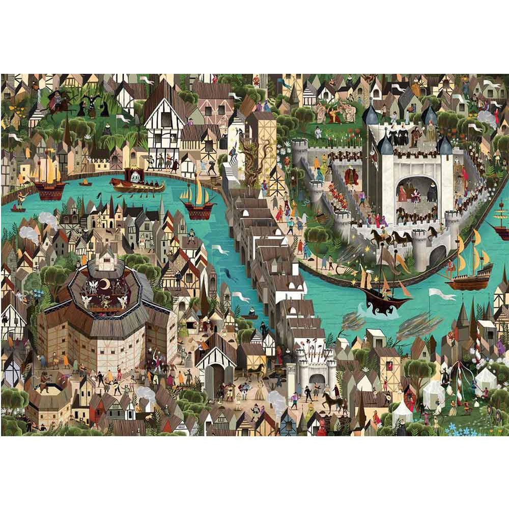 The World of Shakespeare 1000 Piece Puzzle