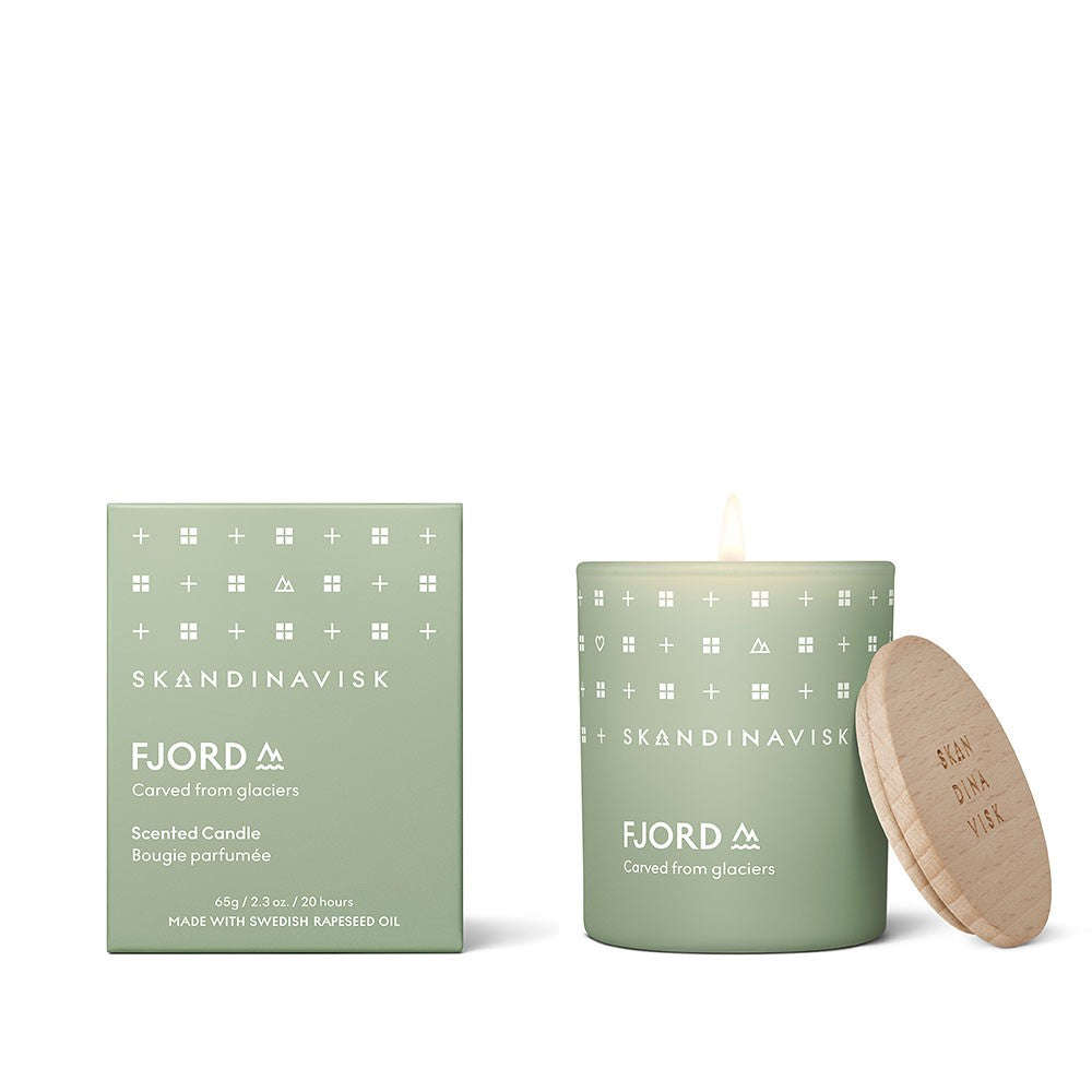 Skandinavisk Mini Fjord Scented Candle (Glacier)