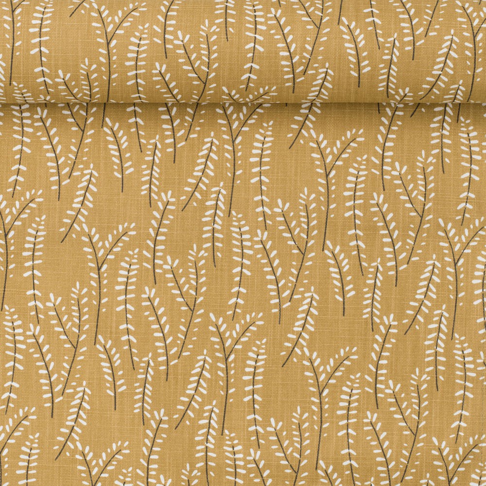 Scandinavian Fabric - Spira Kvist Ochre