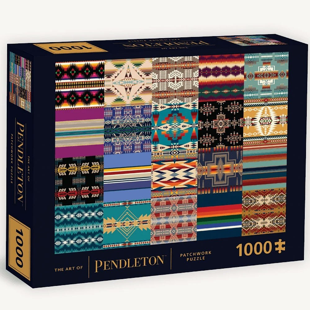 The Art of Pendleton Patchwork 1000 Piece Jigsaw 