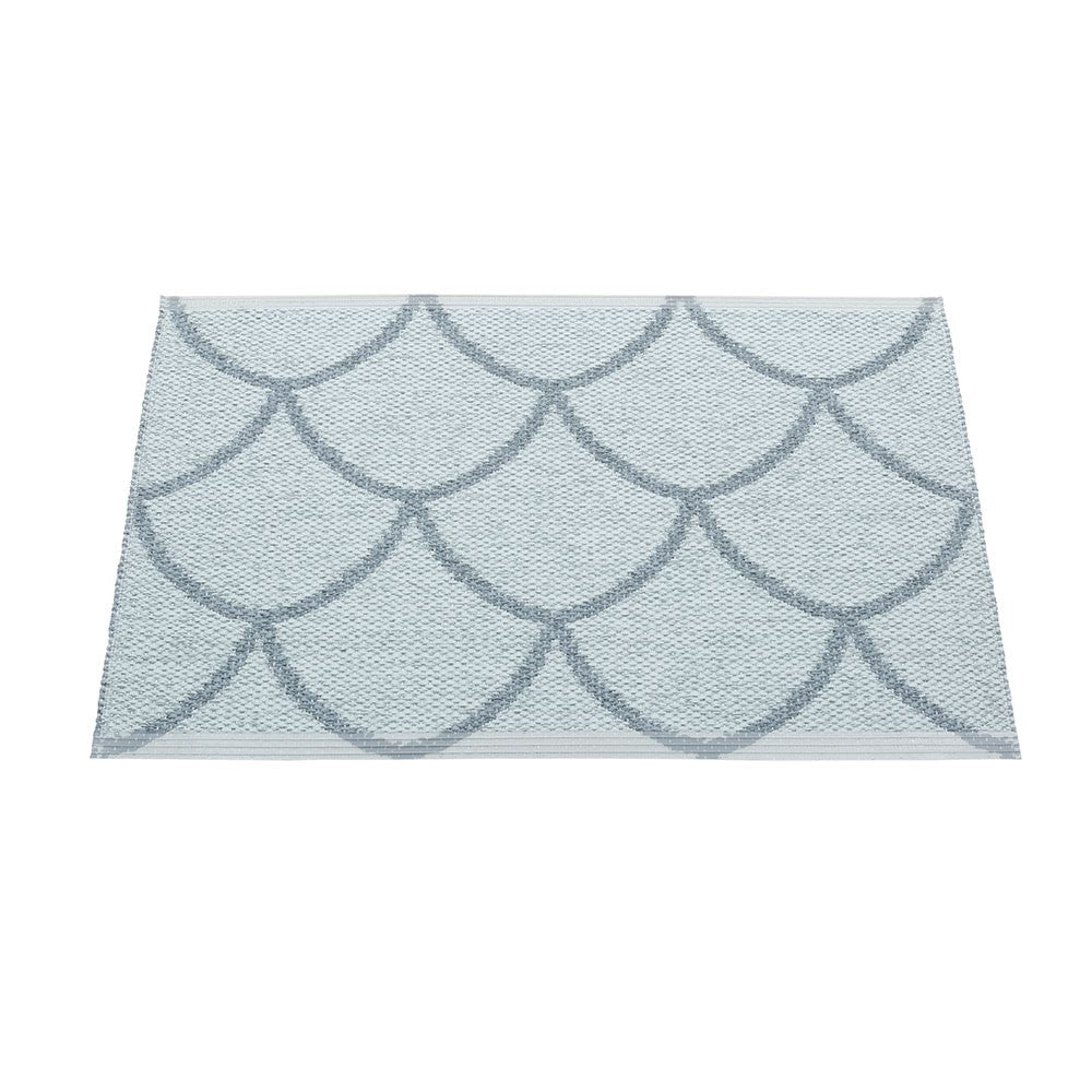 Pappelina Kotte Small Mat Reverse 70 x 50 cm - Storm : Blue Fog