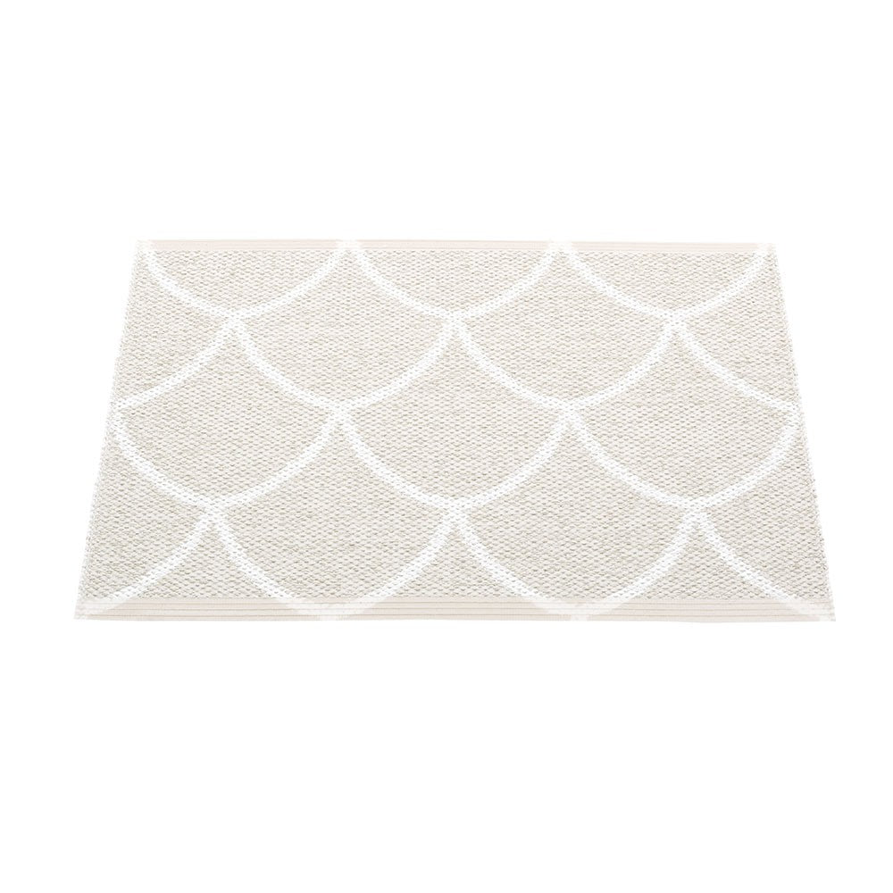 Pappelina Kotte Small Mat 70 x 50 cm - Fossil Grey : White