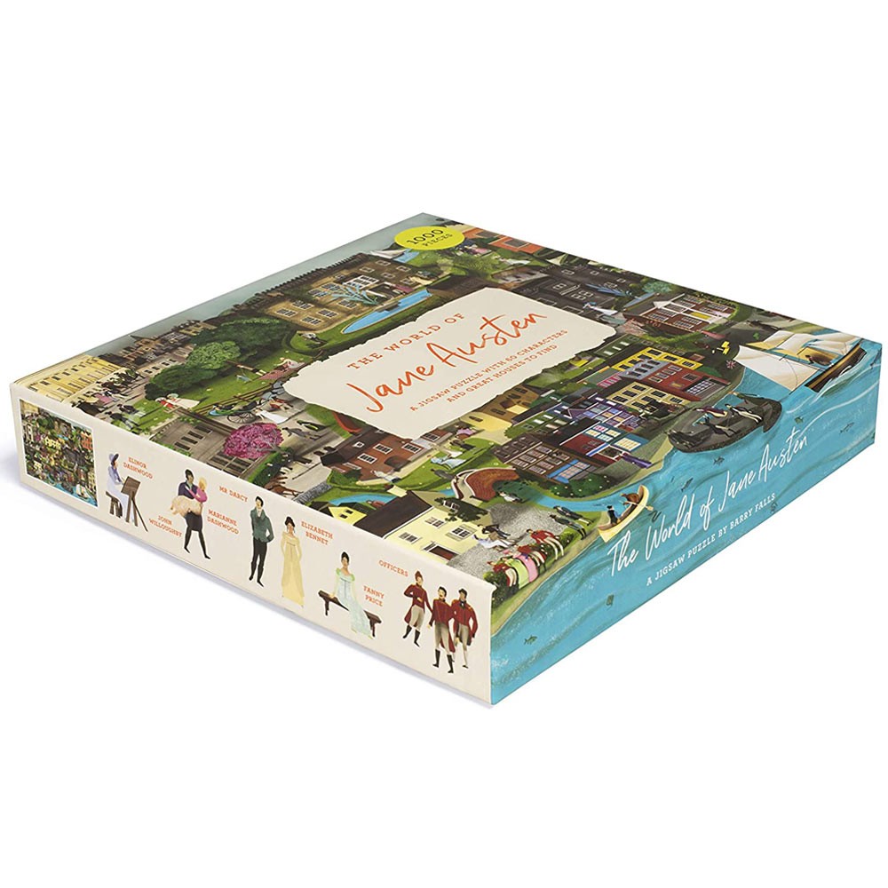 The World of Jane Austen 1000 Piece Jigsaw