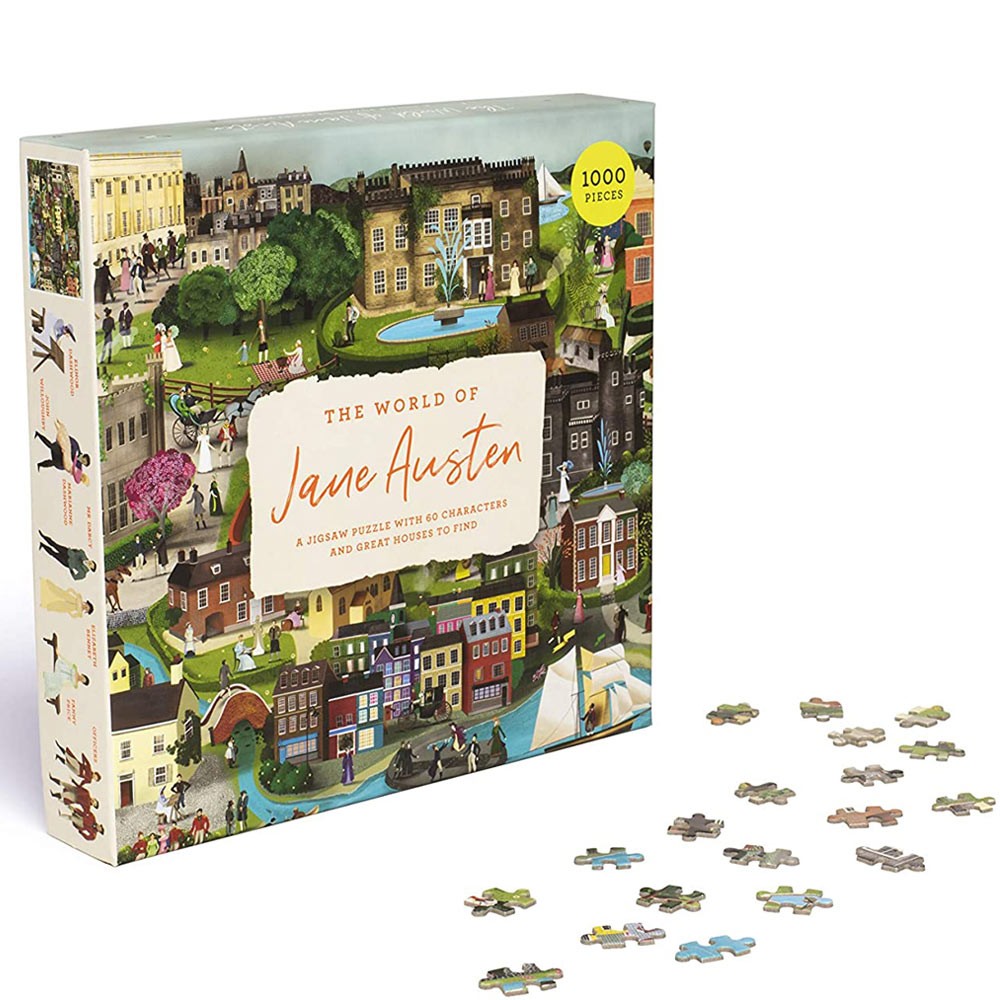 The World of Jane Austen 1000 Piece Jigsaw