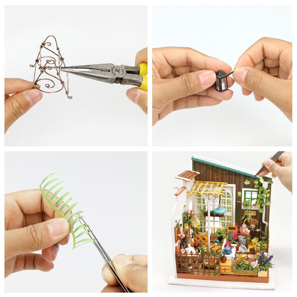 Miller's Garden DIY Miniature Kit by Rolife