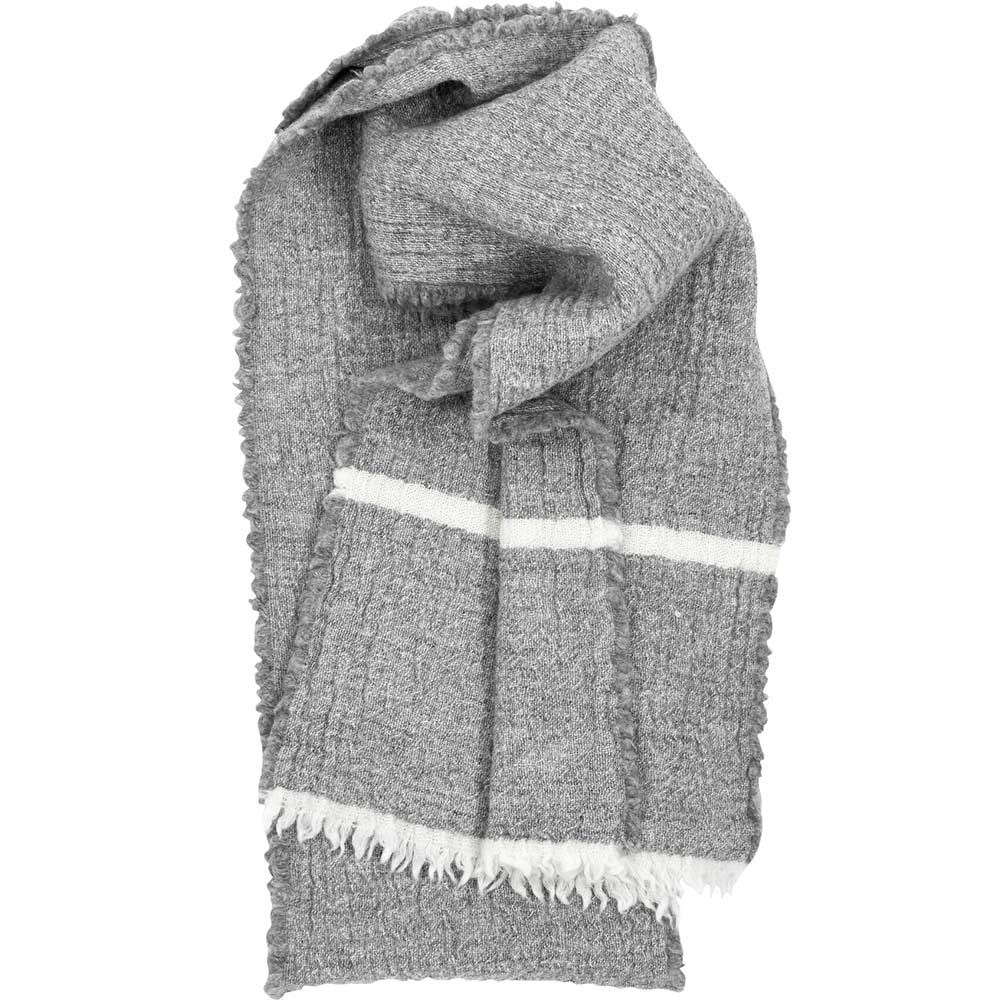 Lapuan Kankurit Tanhu Scarf - Light Grey & White