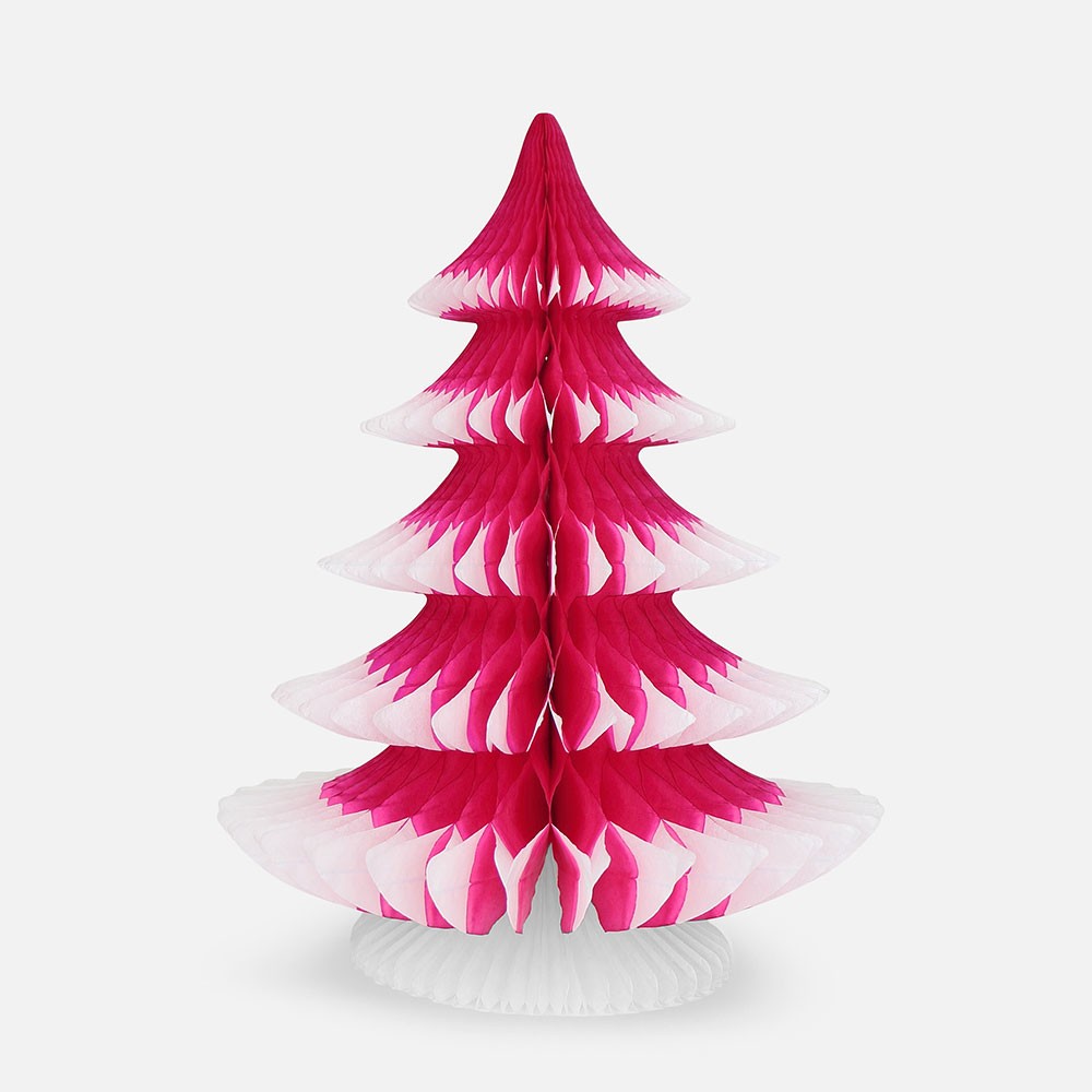 Paper Dreams Snow Tip Christmas Tree 25 cm Pink