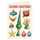 Cavallini & Co Ornaments Christmas Cards - Box of 10