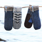 Öjbro Merino Wool Swedish Mittens - Skaftö Marine