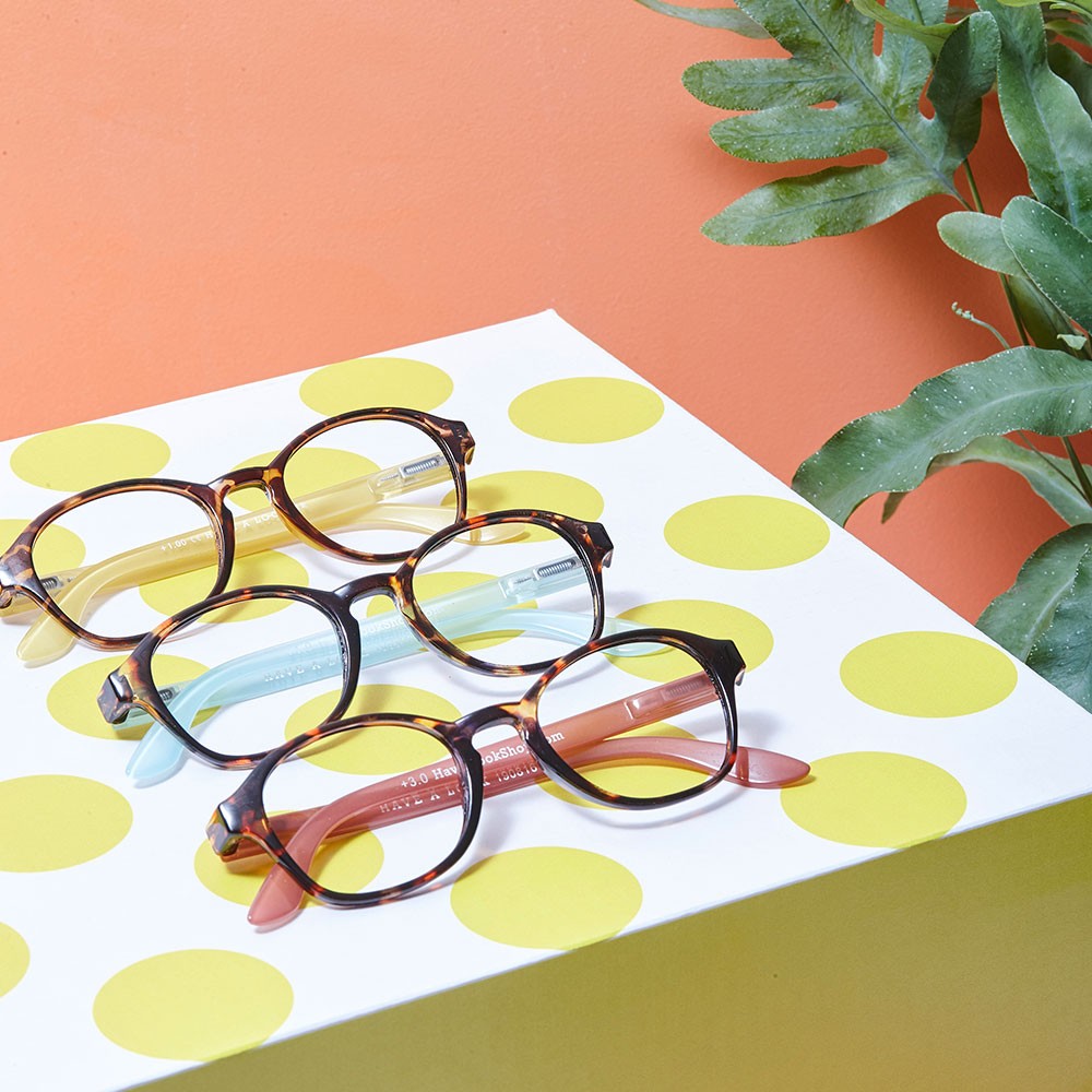 Circle reading glasses fashion