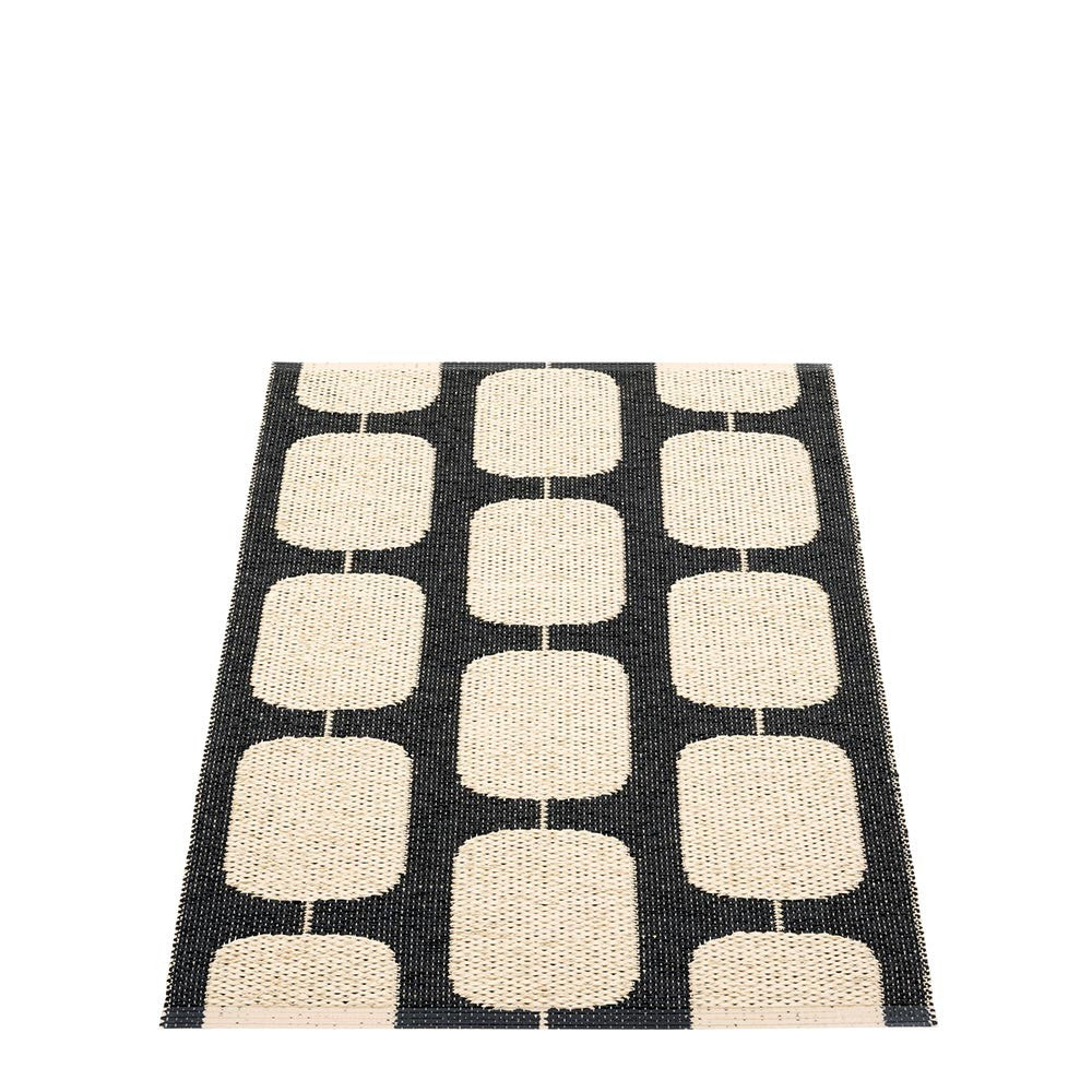 Pappelina Black Sten Mat - 70 x 100 cm