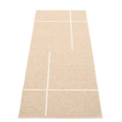 Pappelina Beige & Vanilla Fred Runner - 70 x 180 cm