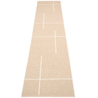 Pappelina Beige & Vanilla Fred Runner - 70 x 360 cm