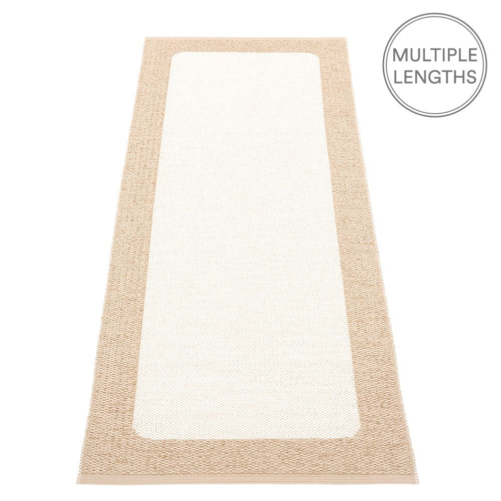 Pappelina Beige Ilda Runner - 70 x 180 cm