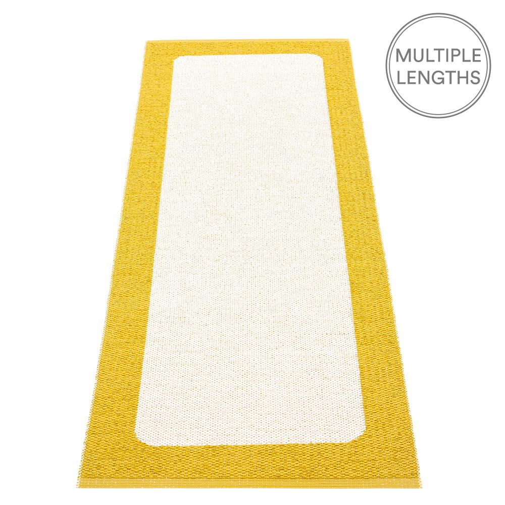 Pappelina Mustard Ilda Runner 70 x 180 cm