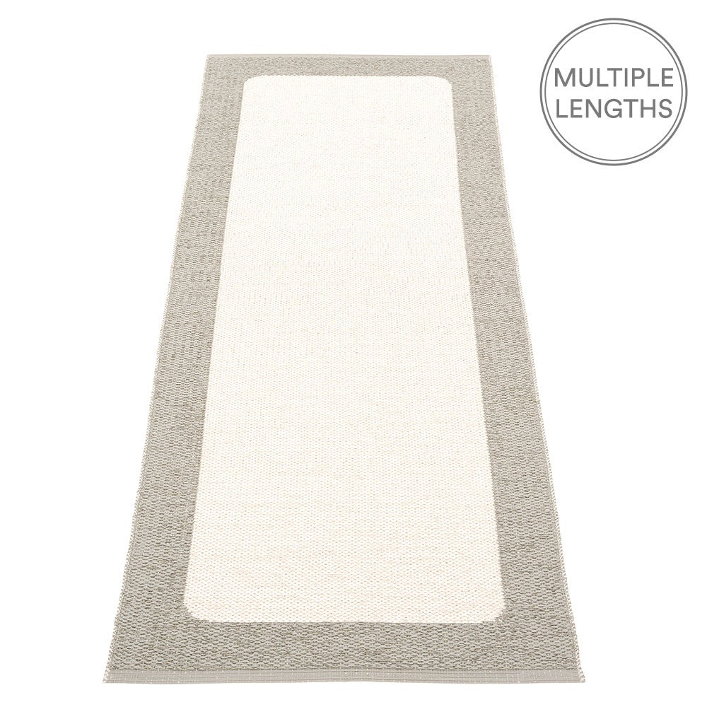 Pappelina Warm Grey Ilda Runner - 70 x 180 cm