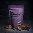 The Mallows Dark Liquorice & Belgian Milk Chocolate Organic Marshmallows