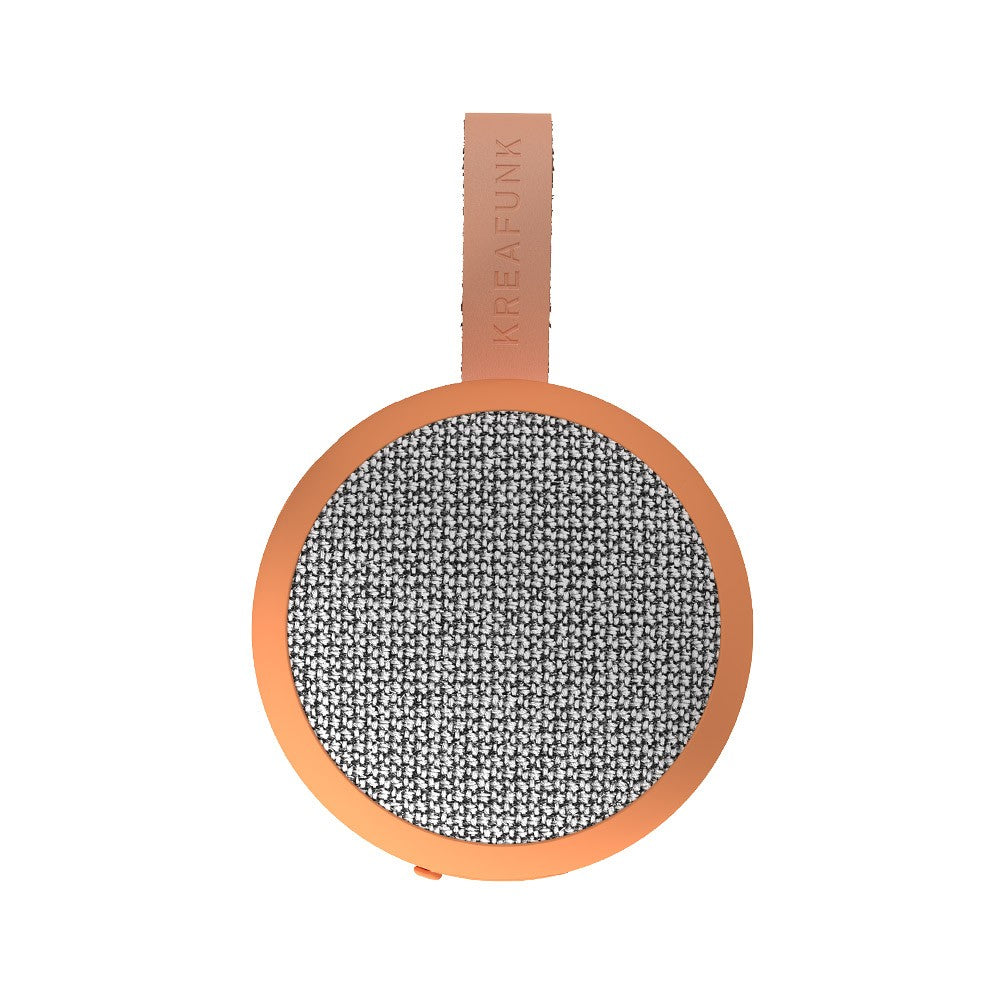 Kreafunk aGO 2 Fabric Bluetooth Speaker - Dusty Orange