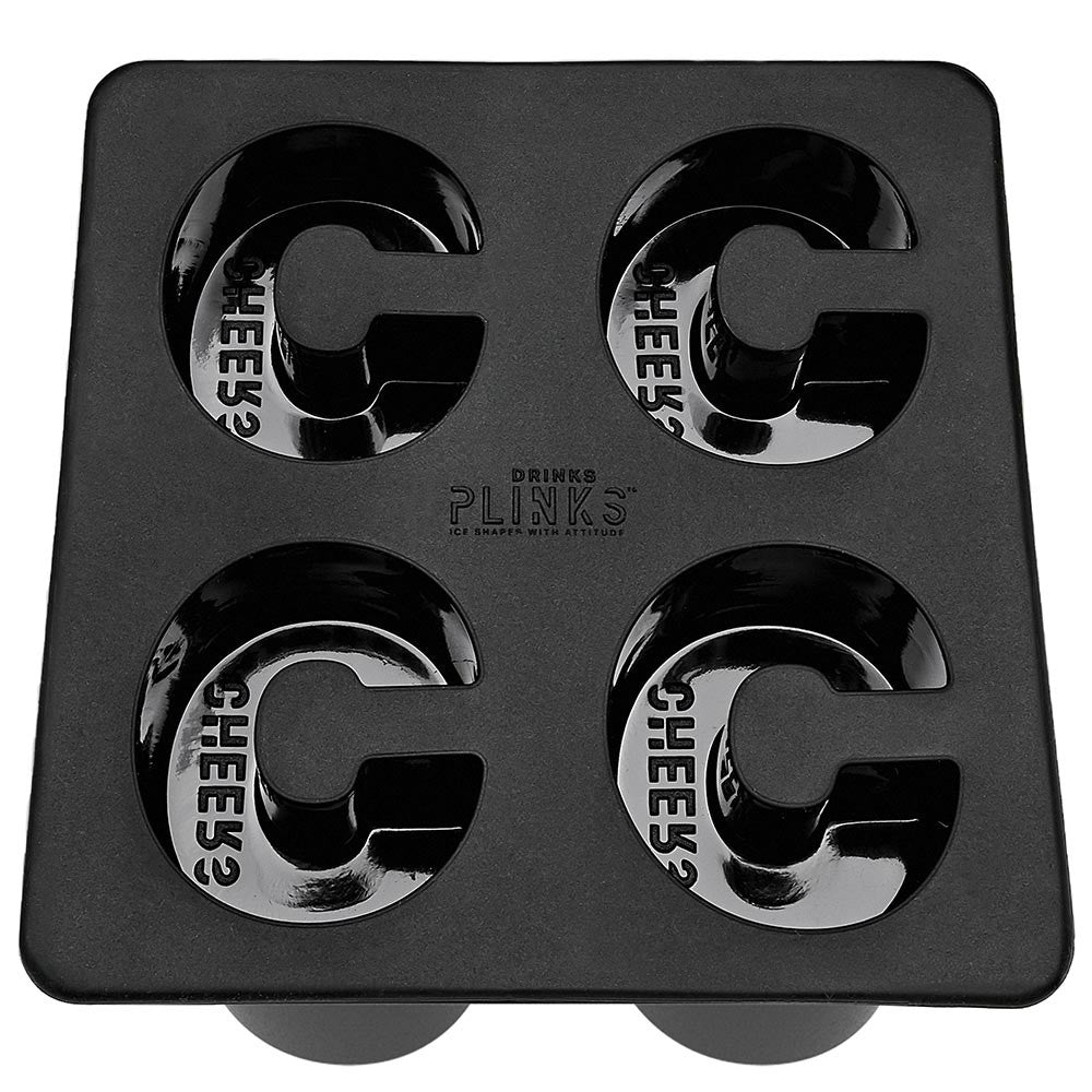 DrinksPlinks Letter C Ice Cube Tray