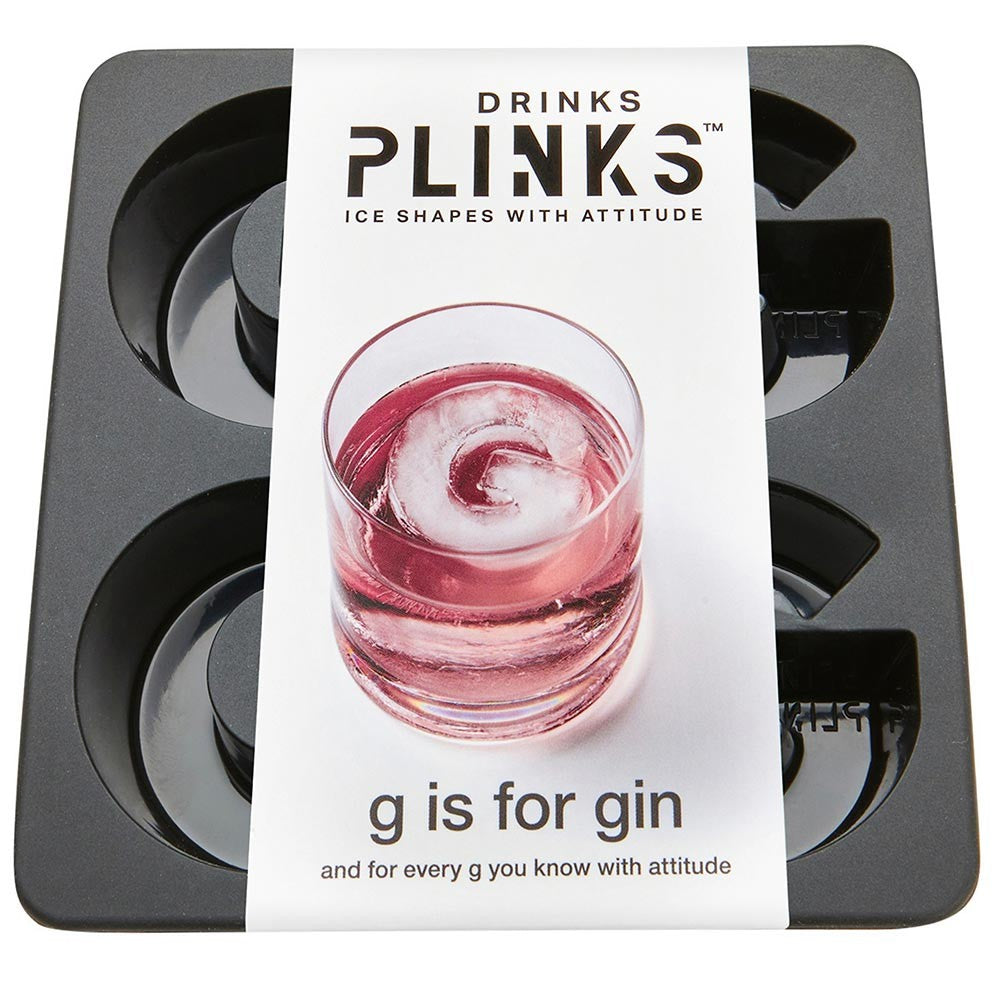 DrinksPlinks Letter G Ice Cube Tray