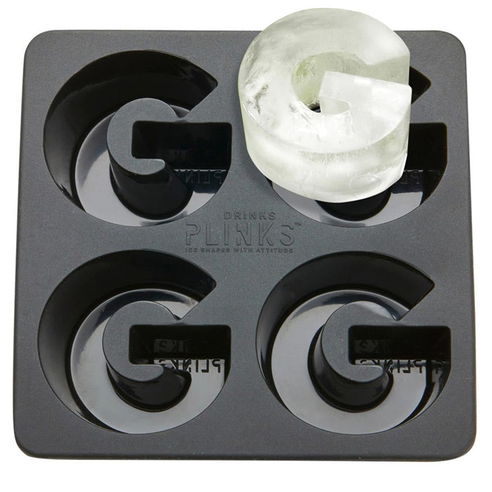 DrinksPlinks Letter G Ice Cube Tray