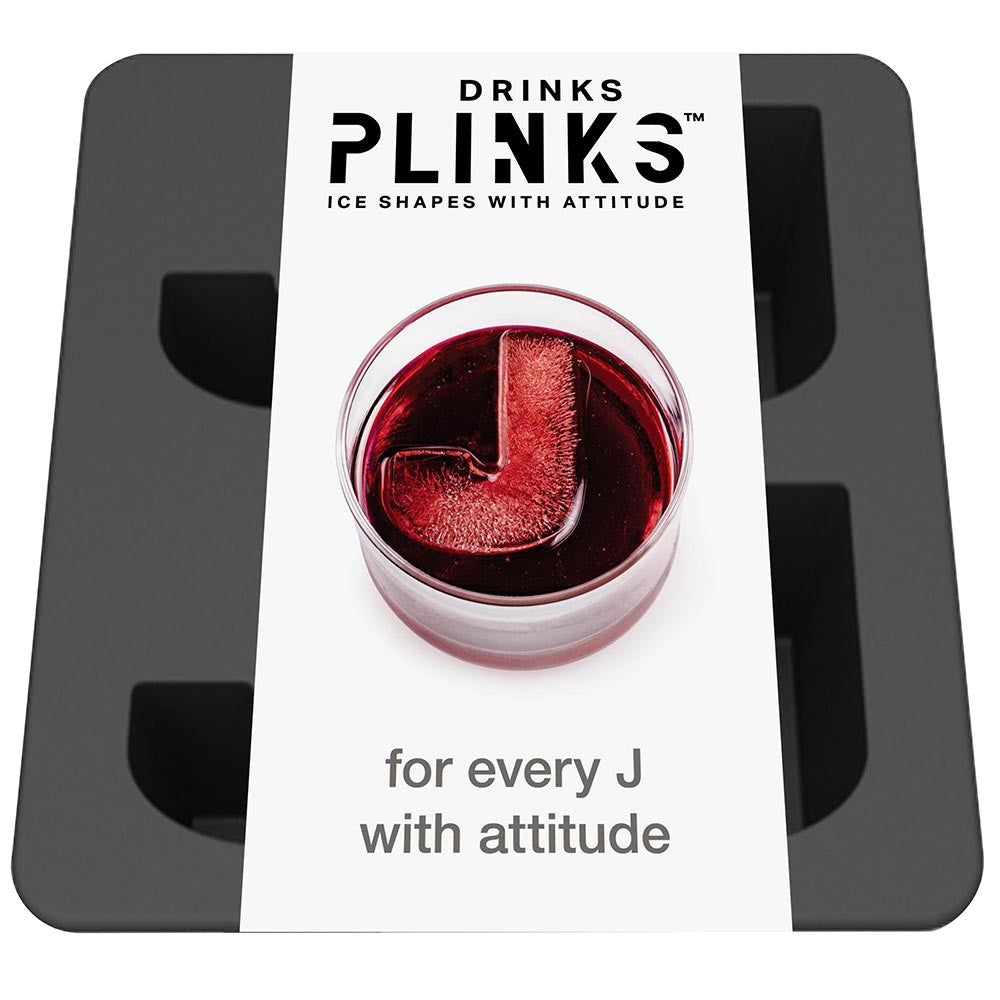 DrinksPlinks Letter J Ice Cube Tray