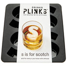 DrinksPlinks Letter S Ice Cube Tray