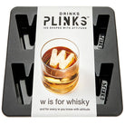 DrinksPlinks Letter W Ice Cube Tray