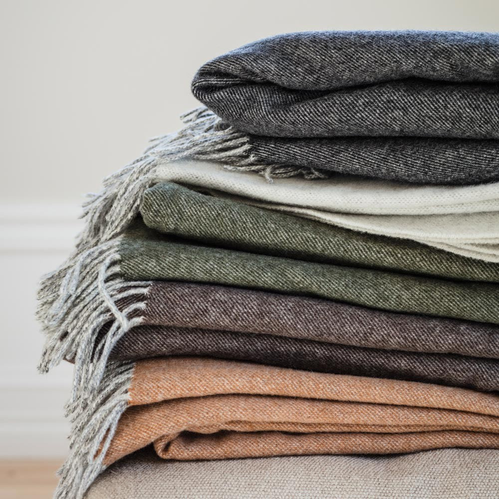 Spira of Sweden Merino Wool Throws