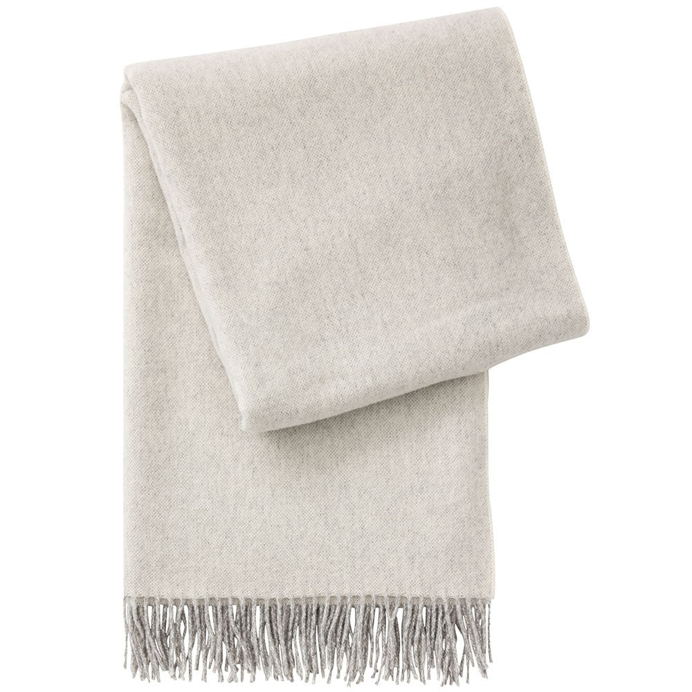 Spira of Sweden Merino Wool Throw - Off White