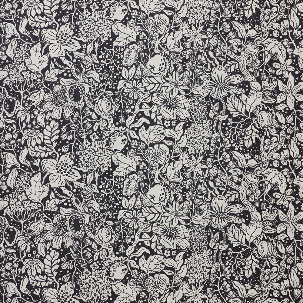 Spira of Sweden Äppelpäppel Fabric - Asphalt