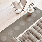 Pappelina Vera 2.0 Bio Edition Runner - Dark Linen/Linen Metallic