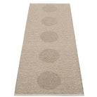 Pappelina Vera 2.0 Bio Edition Dark Linen/Linen Metallic Runner - 70 x 200 cm - Reverse