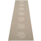 Pappelina Vera 2.0 Bio Edition Dark Linen/Linen Metallic Runner - 70 x 280 cm
