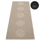 Pappelina Vera 2.0 Bio Edition Dark Linen/Linen Metallic Runner - 70 x 120 cm